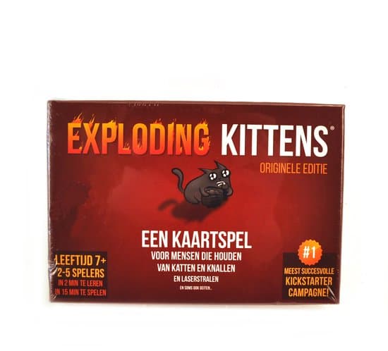 Exploding Kittens kaartspel — cadeauproduct uit categorie Speelgoed & games